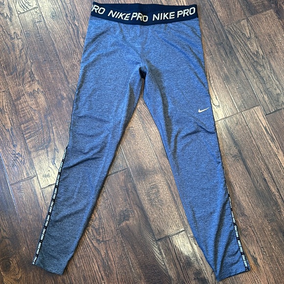 Nike Pro Warm Tights - Picture 2 of 8